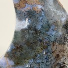 Mose Agat Måne på stativ thumbnail