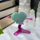 Rosa Krystallholder Til Hjerter thumbnail