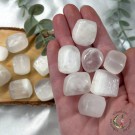 Selenitt Cubes Tromlet [Satin Spar] thumbnail