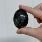 Svart Månestein Håndstein #3 thumbnail