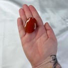 Liten Karneol Håndstein #1 thumbnail