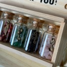 Krystallgaveboks - 6 Magiske Flasker med Chips & Charms thumbnail