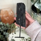 Svart Turmalin på stativ #2 thumbnail