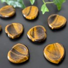 Tigerøye Tommelstein - Hjerteform thumbnail