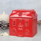 Rødt Julehus - Wax Smelter & Oljebrenner thumbnail