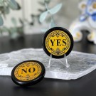 Yes & No Orakelstein - Svart Obsidian thumbnail