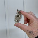 Enchanted Snegle Krystallkuleholder - Sølv thumbnail