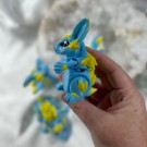 Crystal Bunny - Blue Lightning thumbnail