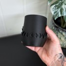 Nydelig Måneulv Dekorholder - Svart thumbnail