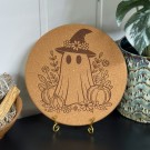 ~Witchcraft Edition~ Vel Unt's Gryteunderlag - Ghostly Flower & Pumpkin  thumbnail