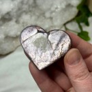 Nydelig flashy Purple Mica Hjerte #3 thumbnail