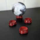 Krystallkuleholder i Lakkert Tre (medium) thumbnail