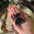 Svart Obsidian Krystallbamse (Teddybear) thumbnail