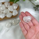 Bergkrystall Hjerter - 3cm** thumbnail