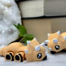 Liten Triceratops - Fersken thumbnail