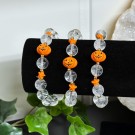 Bergkrystall Halloween Armbånd, 10mm thumbnail