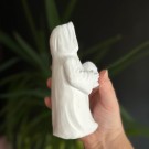 Hvit Spøkelse m/hodeskalle - Telysholder thumbnail