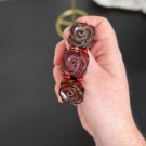 Chunky Blomster Karneol Krystall Armbånd thumbnail