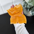 Stor Oransje Bånd Kalsitt Sommerfugl - Smykkefat & Dekorasjonsskål thumbnail
