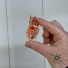 Enchanted Snegle Krystallkuleholder - Rose Bronze thumbnail
