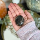 Svart Månestein Håndstein #4 thumbnail