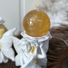 Hvit Fairy Krystallholder ~ Sommerfugl & Blomst (10cm) thumbnail