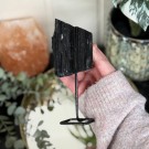 Svart Turmalin på stativ #3 thumbnail