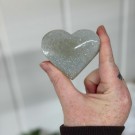 Glitrende Sage Aventurin Hjerte #2 (Aventurin med mica) thumbnail