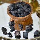 Svart Turmalin Råbiter - Små/Mini 5stk thumbnail