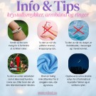 Rød Granat Krystallchips Armbånd thumbnail