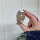 Lys Chunky Orca Agat Hjerte #4 (Spekkhoggersteinen) thumbnail