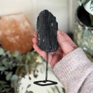 Svart Turmalin på stativ #3 thumbnail