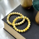 Gul Kalsitt Armbånd, 8mm thumbnail