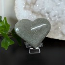 Glitrende Sage Aventurin Hjerte #1 (Aventurin med mica) thumbnail