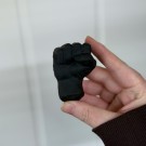 Matt Svart Obsidian Knyttneve thumbnail