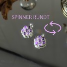 Ametyst Spinner Anheng - Snurr bort stresset thumbnail