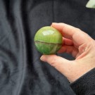 Grønn & Gul Fluoritt Kule thumbnail