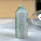 Lite Grønn Feather Fluoritt Tårn #1 thumbnail
