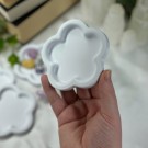 Hvit Blomster Oppbevaringsfat thumbnail