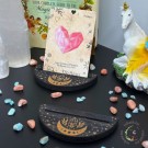 Tarot Kort Holder - Crystal Moonphase [svart] thumbnail