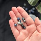 8mm Sodalitt Krystallperler - 10stk thumbnail