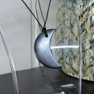 Shungitt Måne Smykke thumbnail