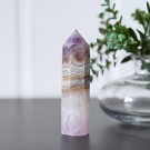 Ametyst med Meksikansk Blondeagat Tårn thumbnail
