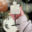 Selenitt på stativ (Satin Spar) #5** thumbnail