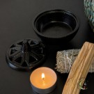 Jerngryte med Lokk 10cm - Røkelsesbrenner & Ritualgryte thumbnail