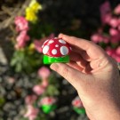 Frosk med fluesopp hatt thumbnail