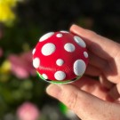 Frosk med fluesopp hatt thumbnail