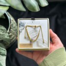 Luna Norte ~ Crescent Moon Justerbart Armbånd - Ametyst  thumbnail