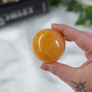 Oransje Bånd Kalsitt Kule 5cm thumbnail