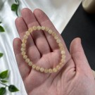 Gull Rutilkvarts Armbånd, 6mm (2 størrelser)  thumbnail